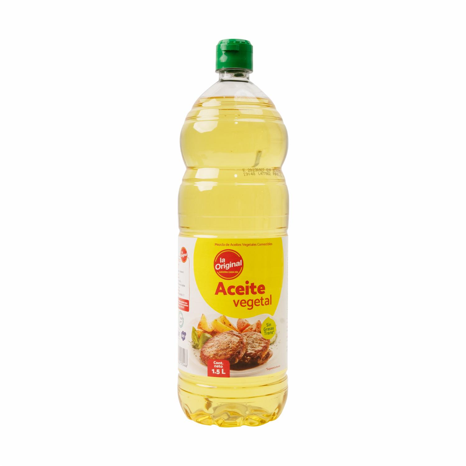 Aceite Comestible Palma Vegetal LA ORIGINAL 1500 Ml