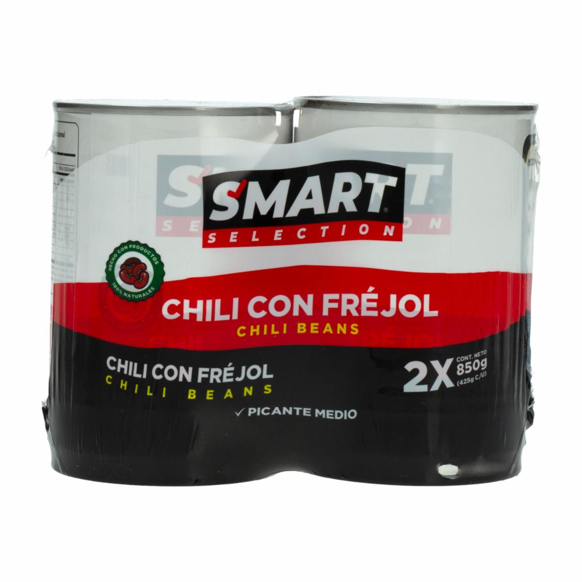 Chili Con Frejol SMART SELECTION 2×425 G