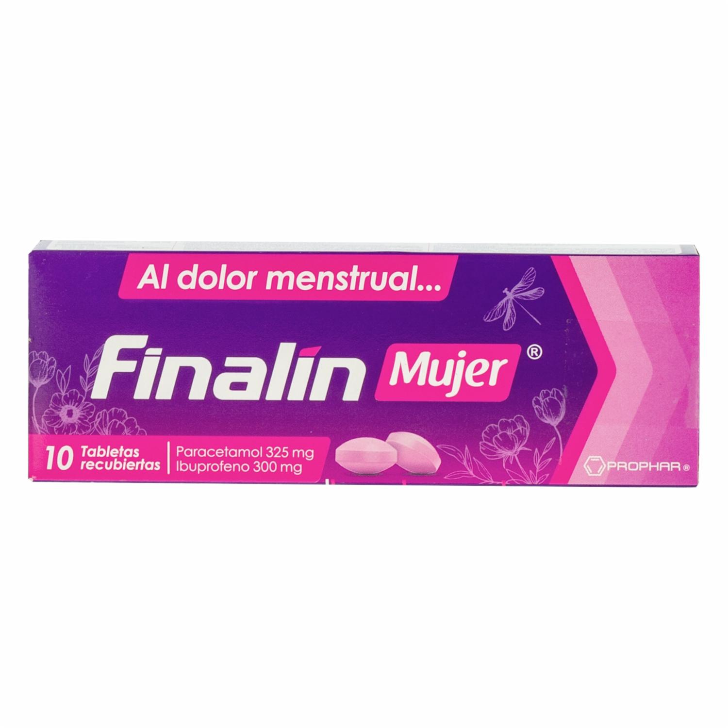 Analgésico Mujer FINALIN 10 Uds