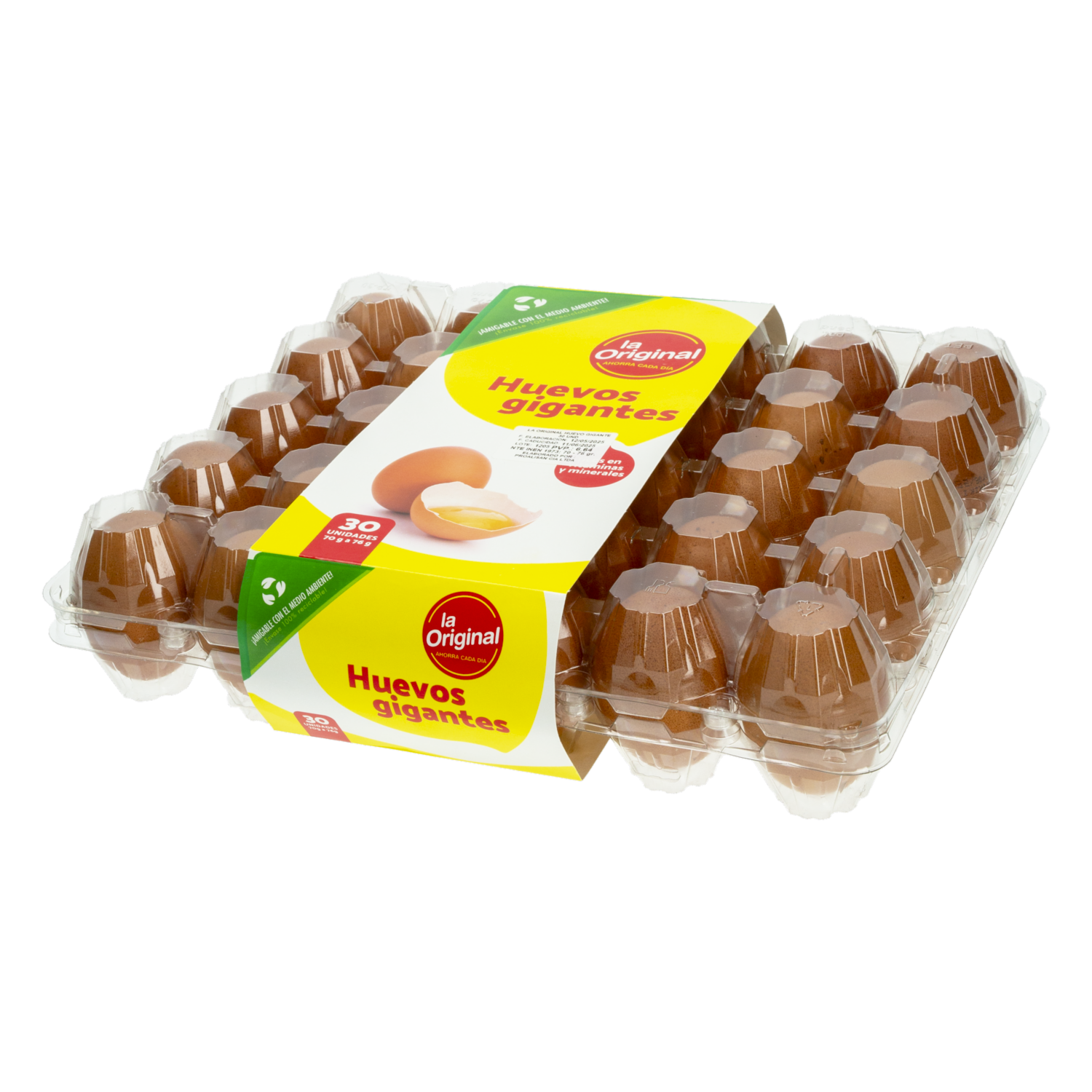 Huevos Gigantes LA ORIGINAL X 30 Uds