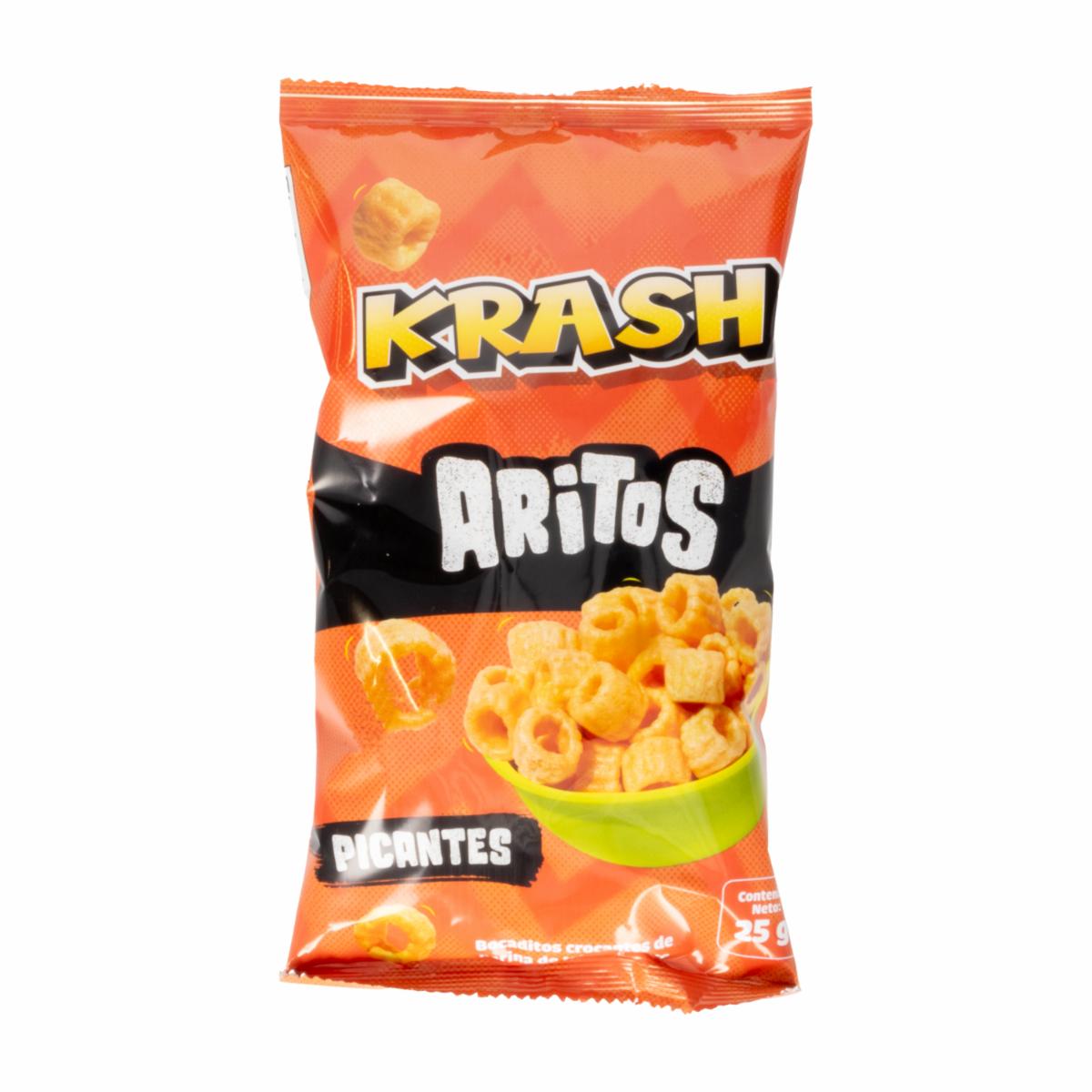 Bocaditos De Trigo Picantes KRASH 25 G