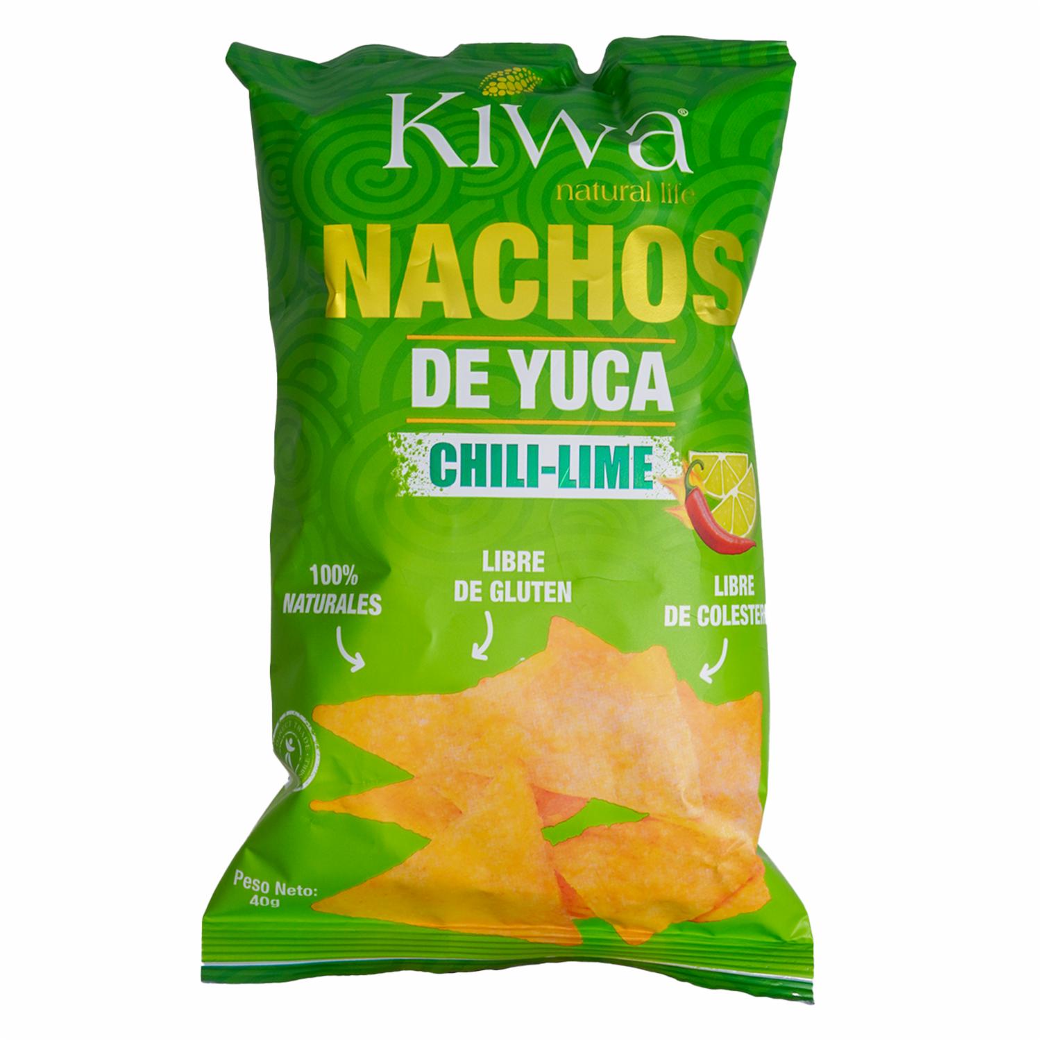 Nachos Chli Lime KIWA 40 G