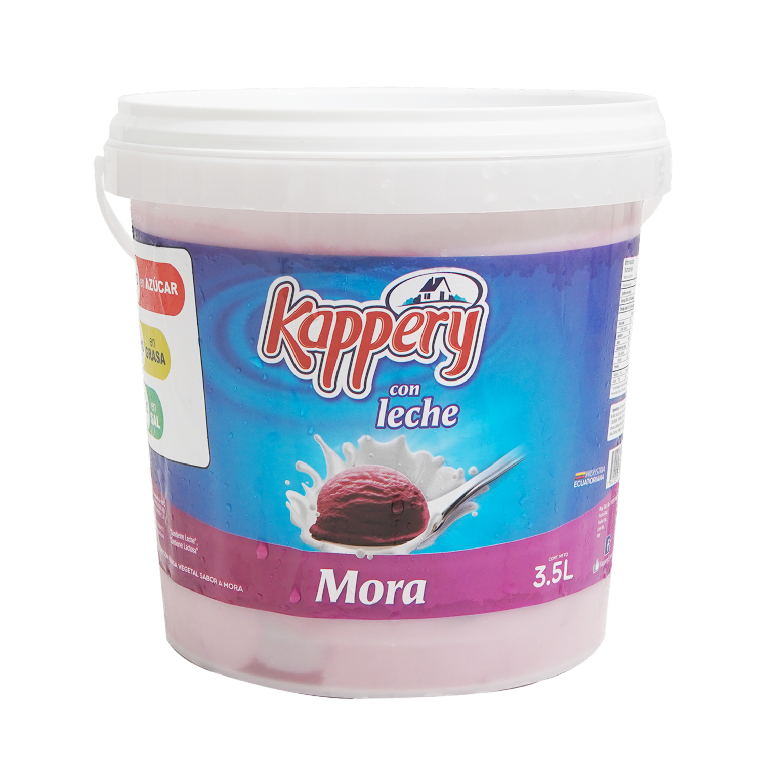 Helado Mora KAPPERY Balde 3.5 L