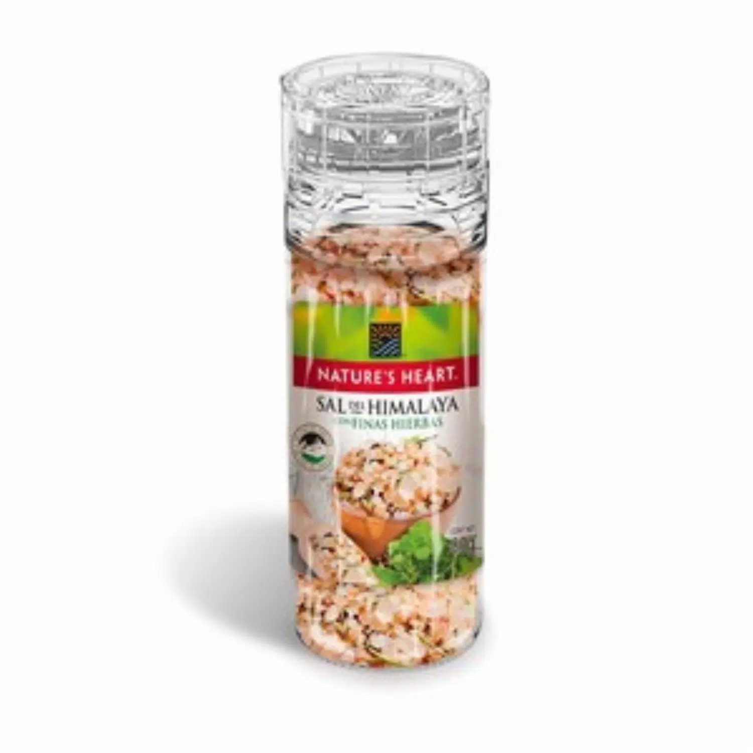 Sal Del Himalaya Rosada Grano Finas Hierbas NATURE’S HEART 80 G