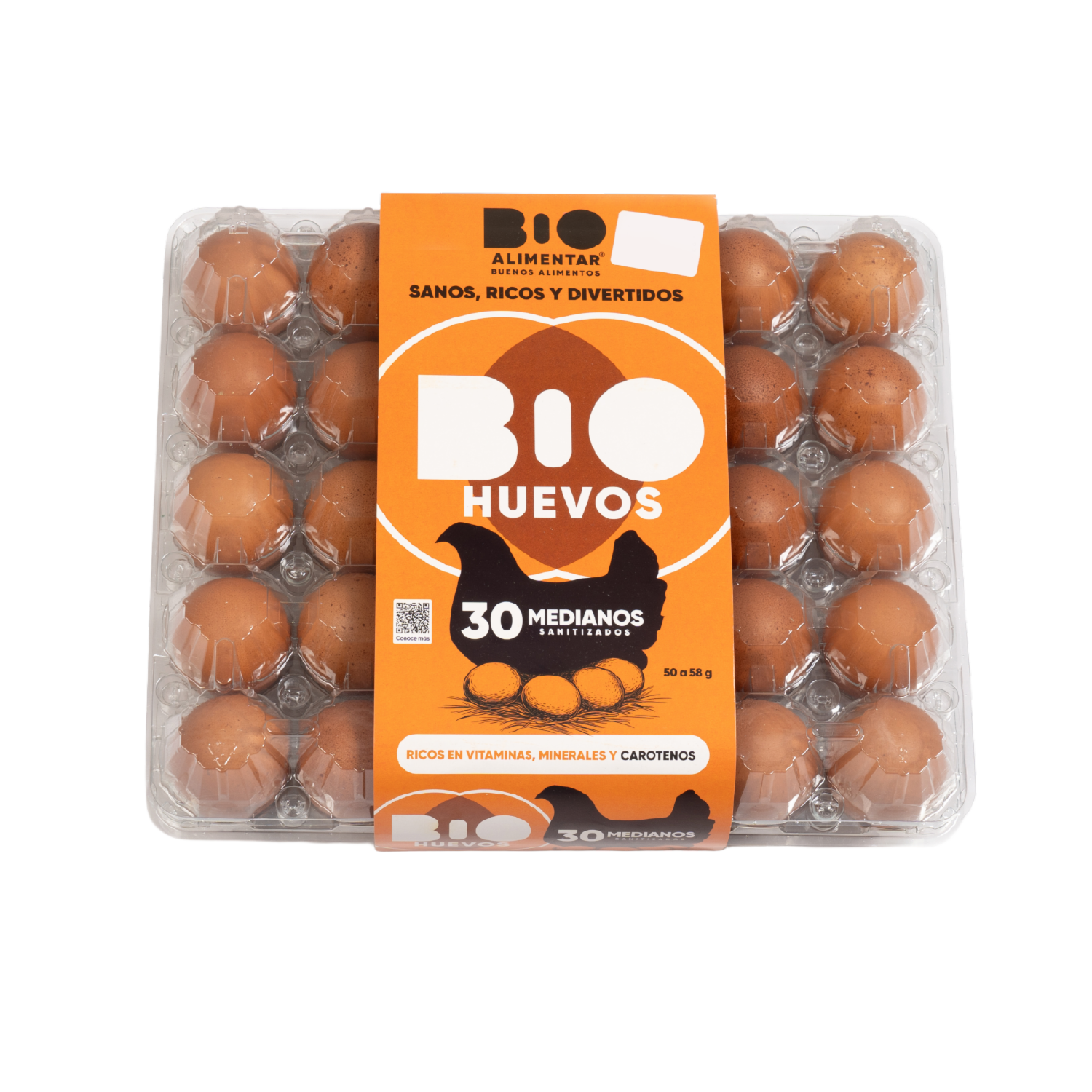 Huevos Medianos BIO X 30 Uds