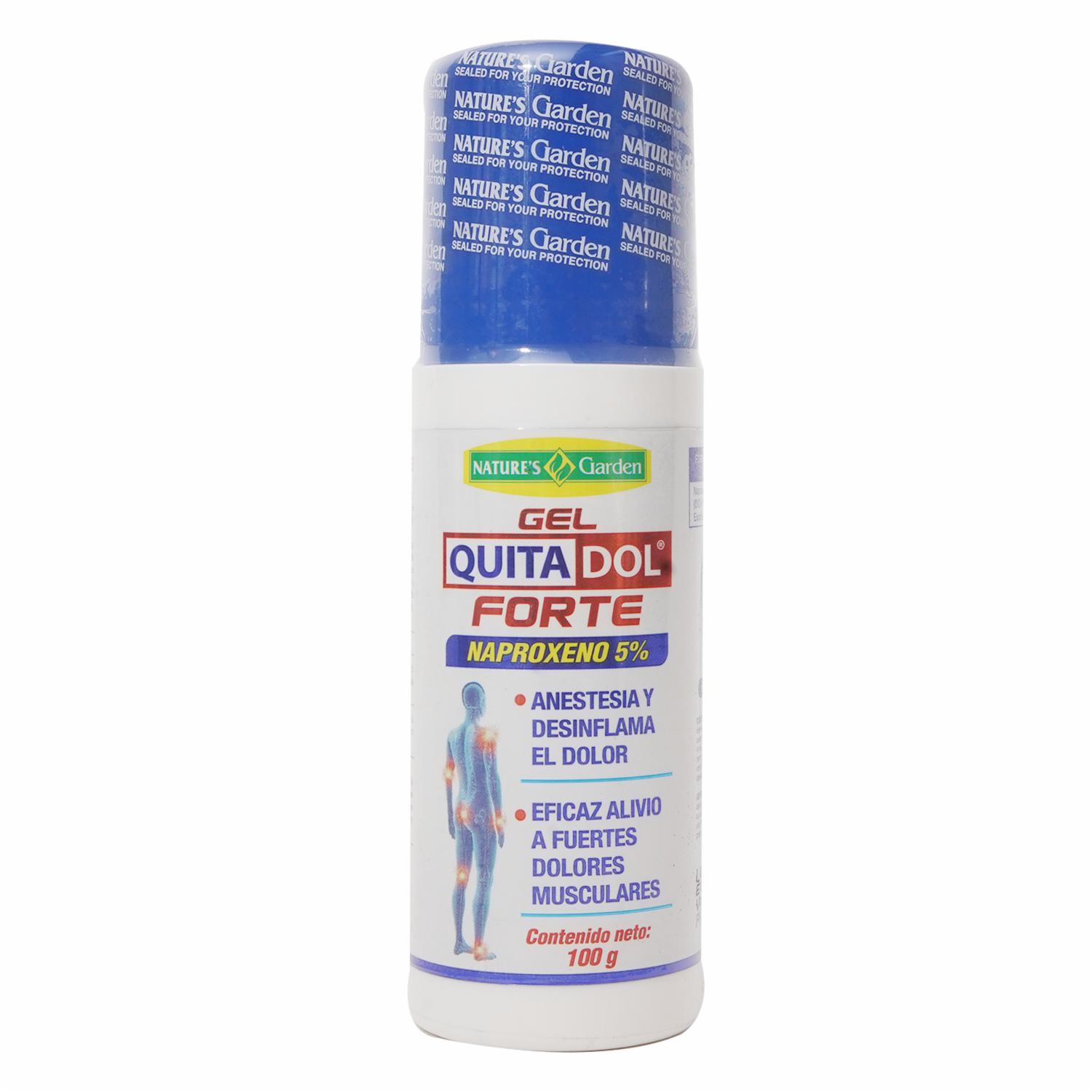 Analgésico En Gel Quitadol Forte NATURE´S GARDEN 100 G