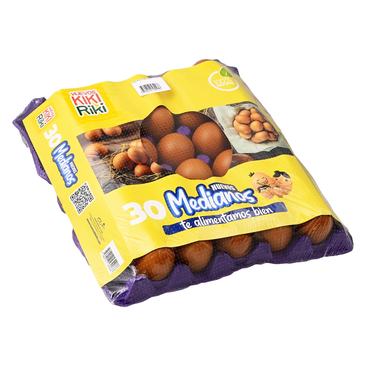 Huevos Medianos KIKI RIKI X 30 Uds