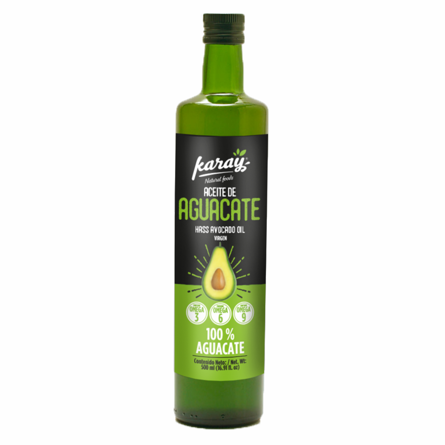 Aceite De Aguacate Virgen KARAY 500 Ml