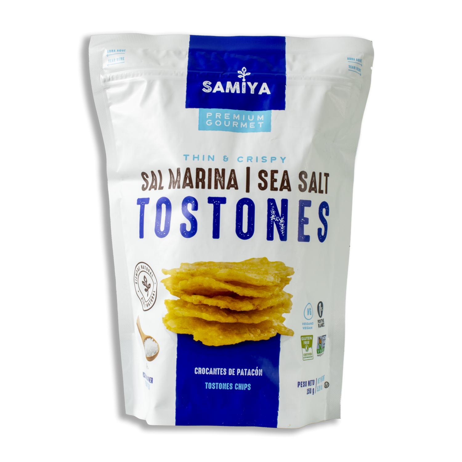 Tostones Con Sal Marina SAMIYA 150 G