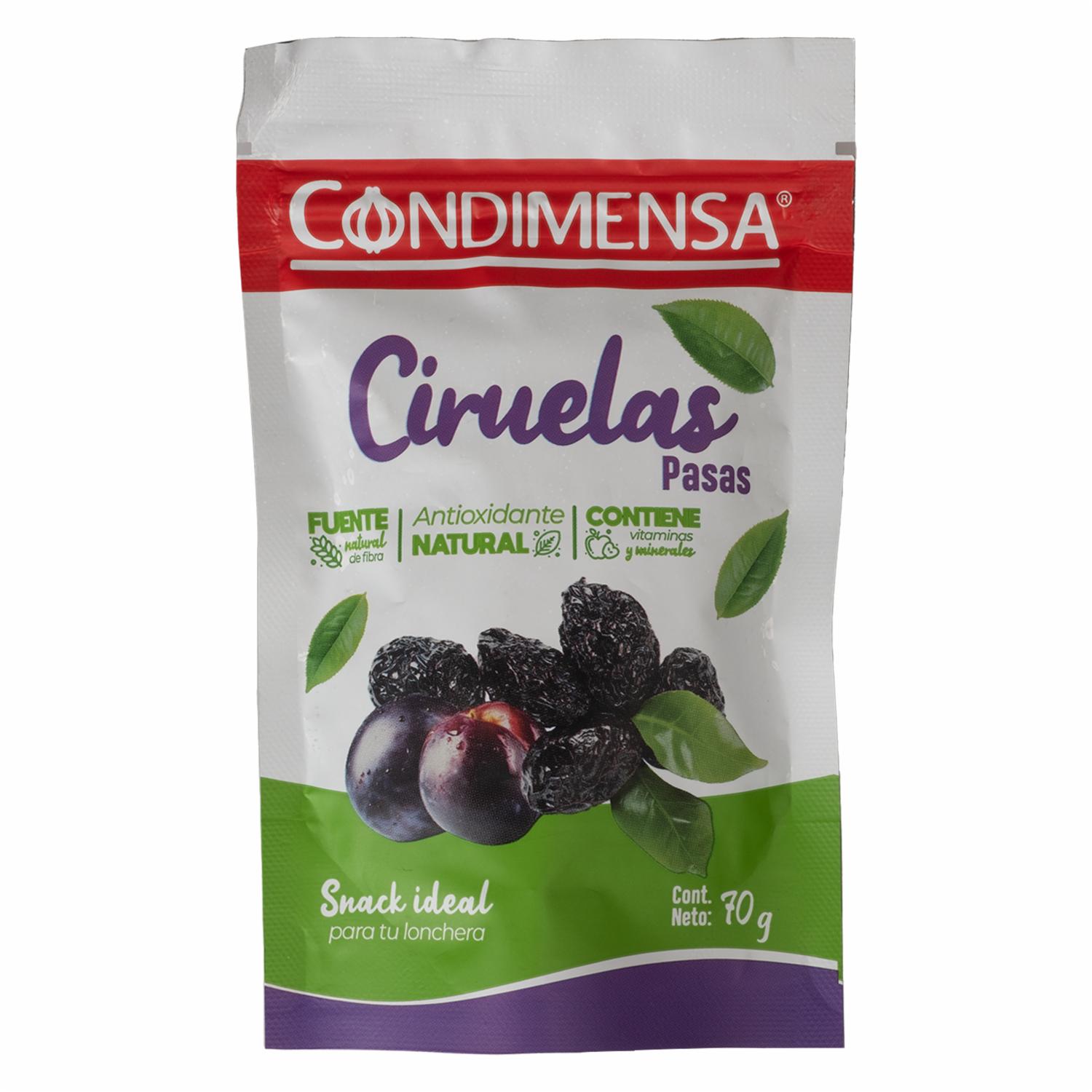 Ciruelas Pasas CONDIMENSA 70 G