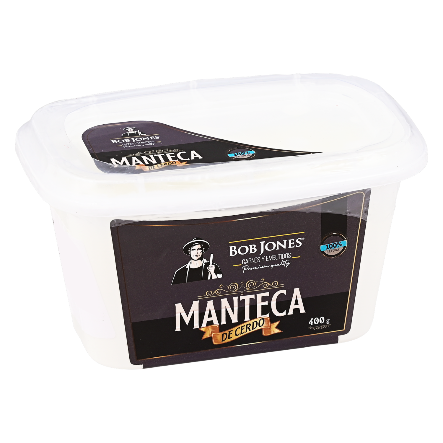 Manteca De Cerdo BOB JONES 400 G