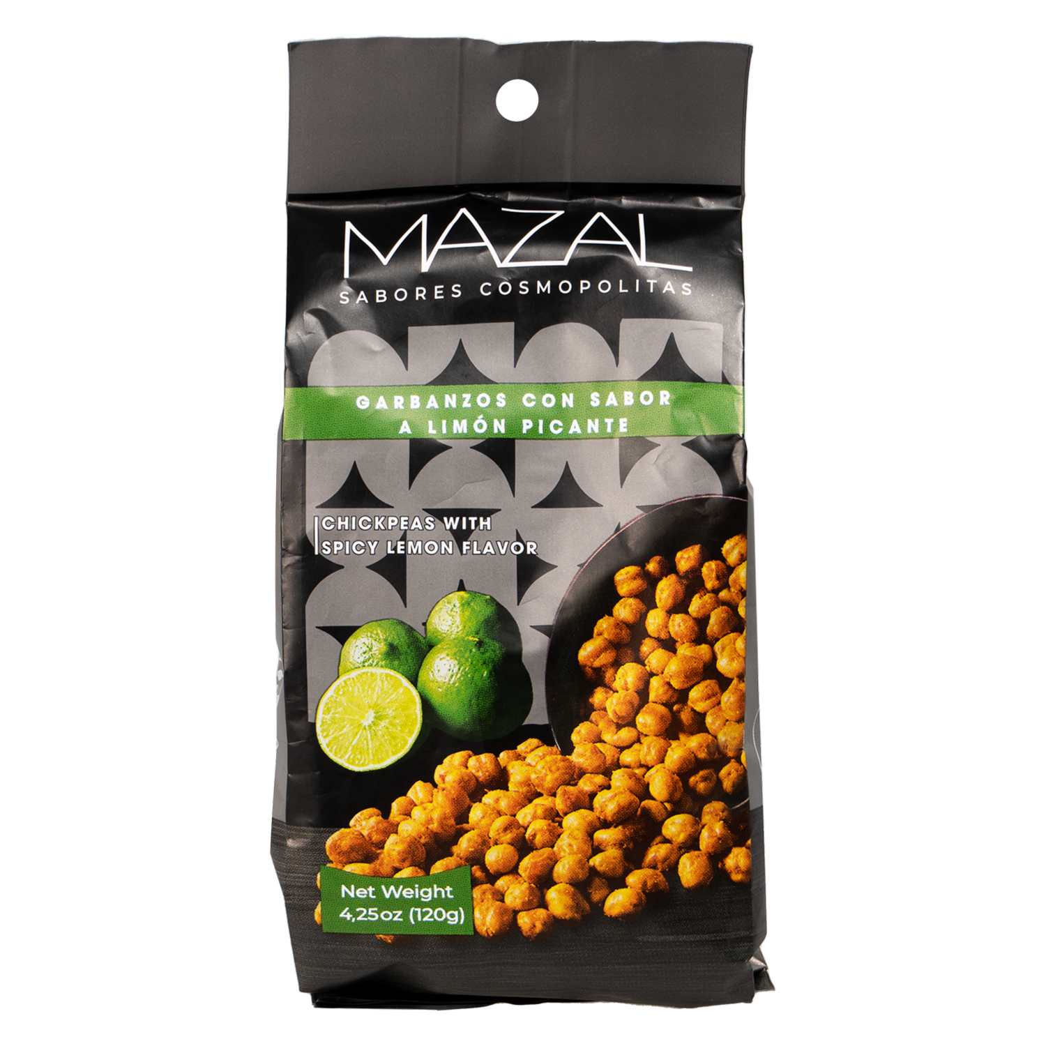 Garbanzos Picantes Con Limón MAZAL 120 G