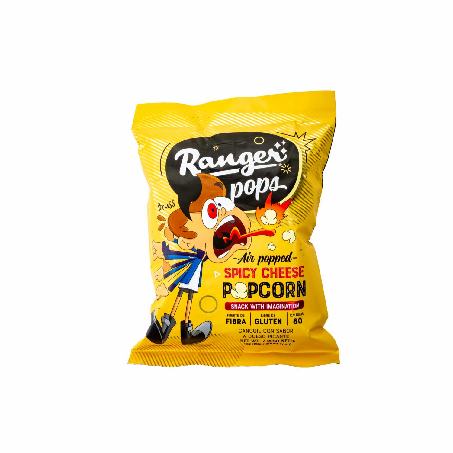 Canguil De Queso Picante RANGER POPS 20 g