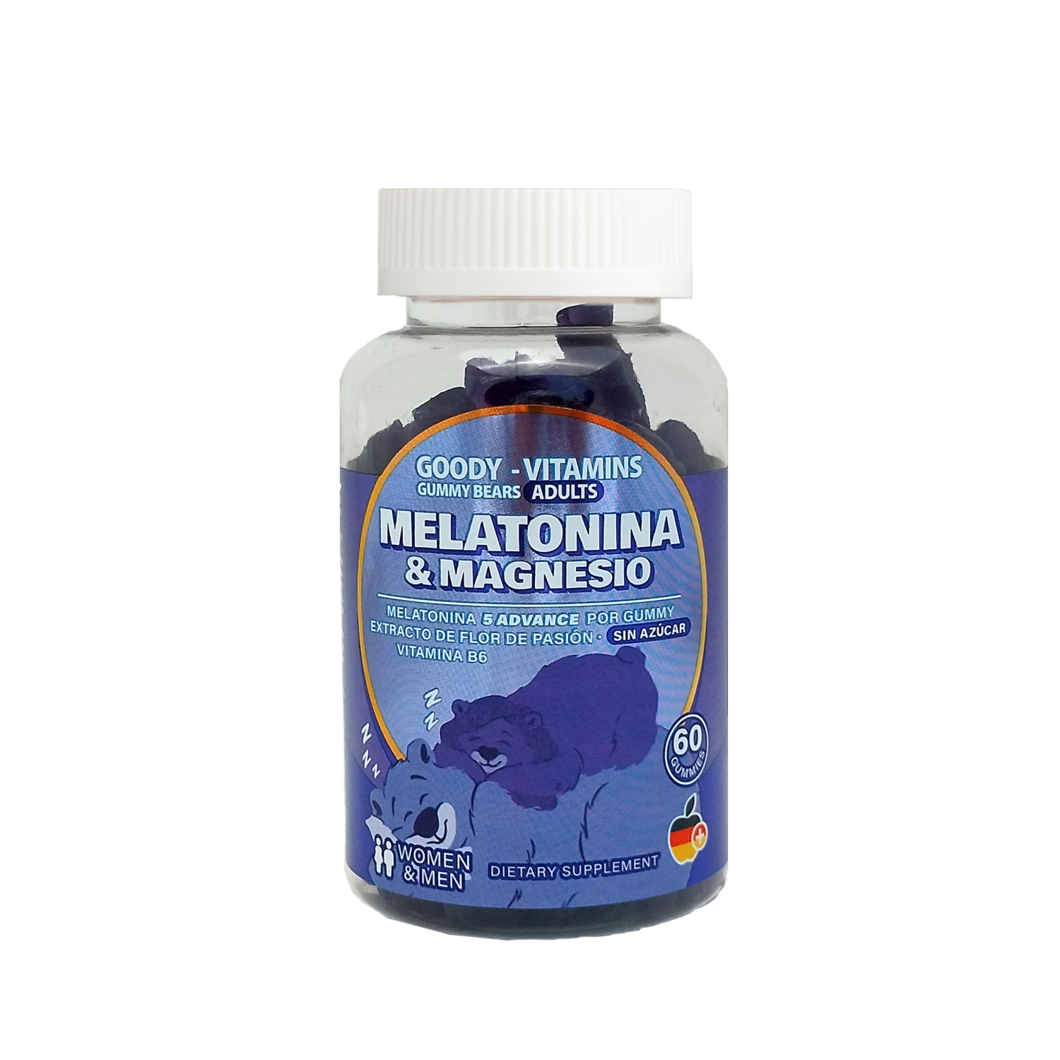 Melatonina Y Magnesio En Gomitas GOODY VITAMINS 150 G