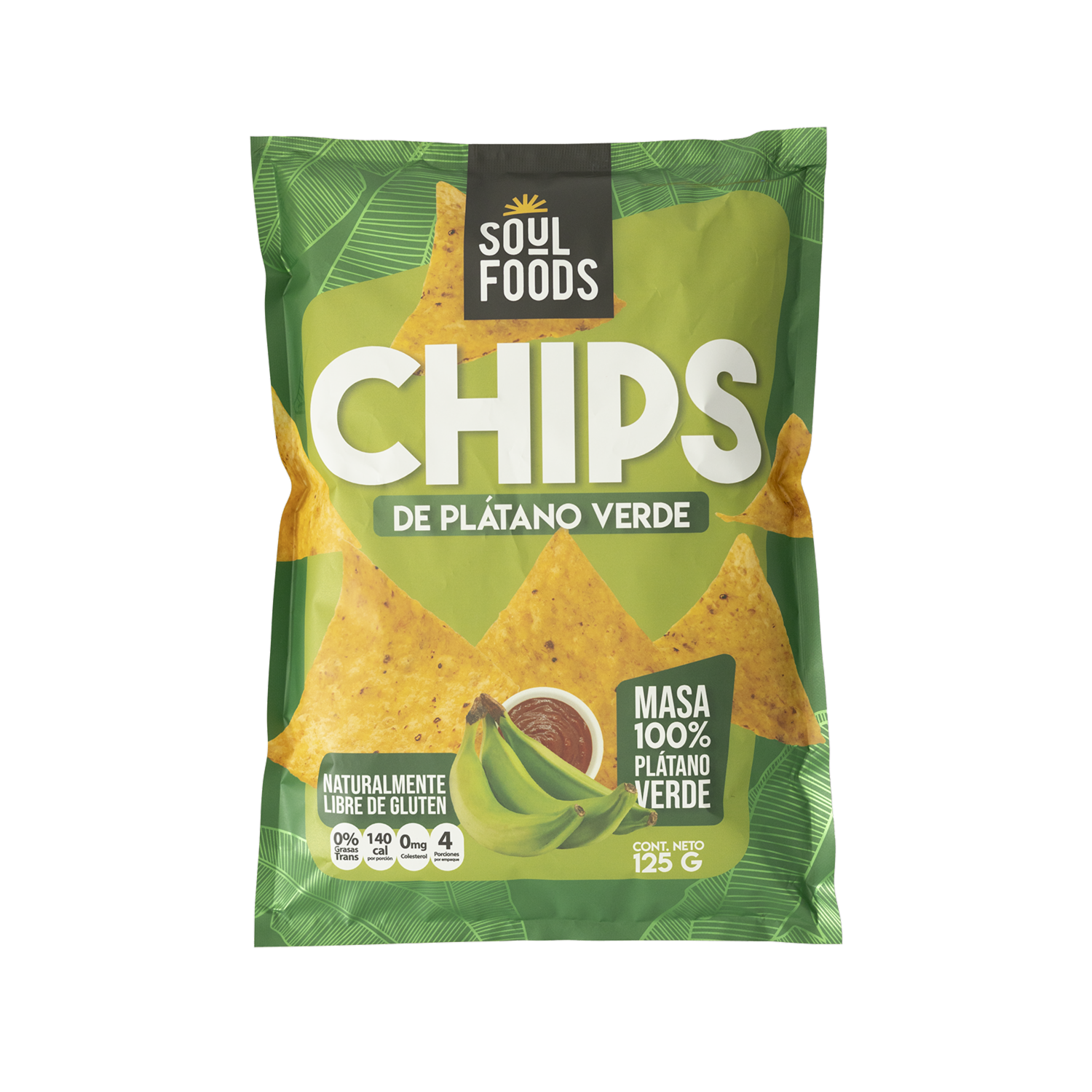 Chips De Plátano De Verde CHIPS 125 G