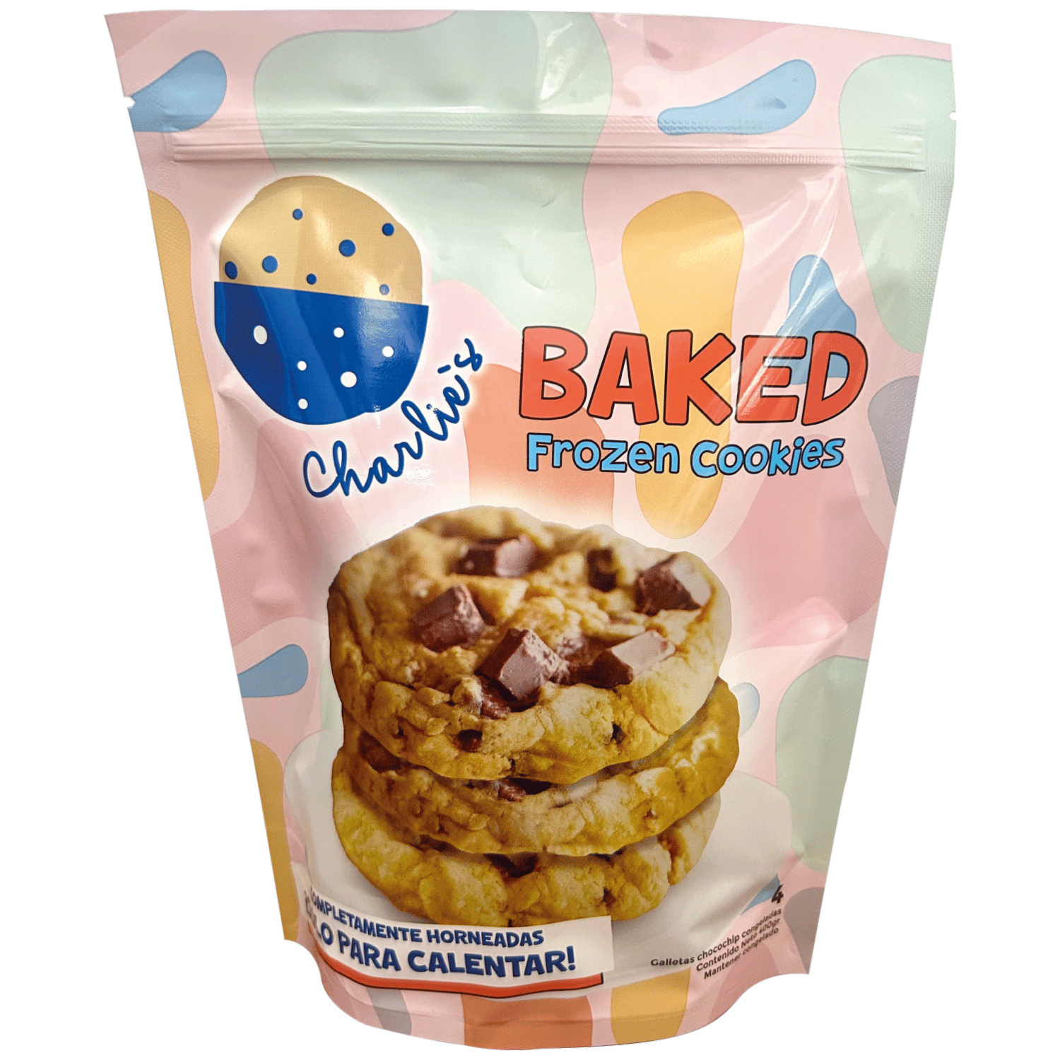 Galletas Chocochips Congeladas CHARLIE’S 400 G