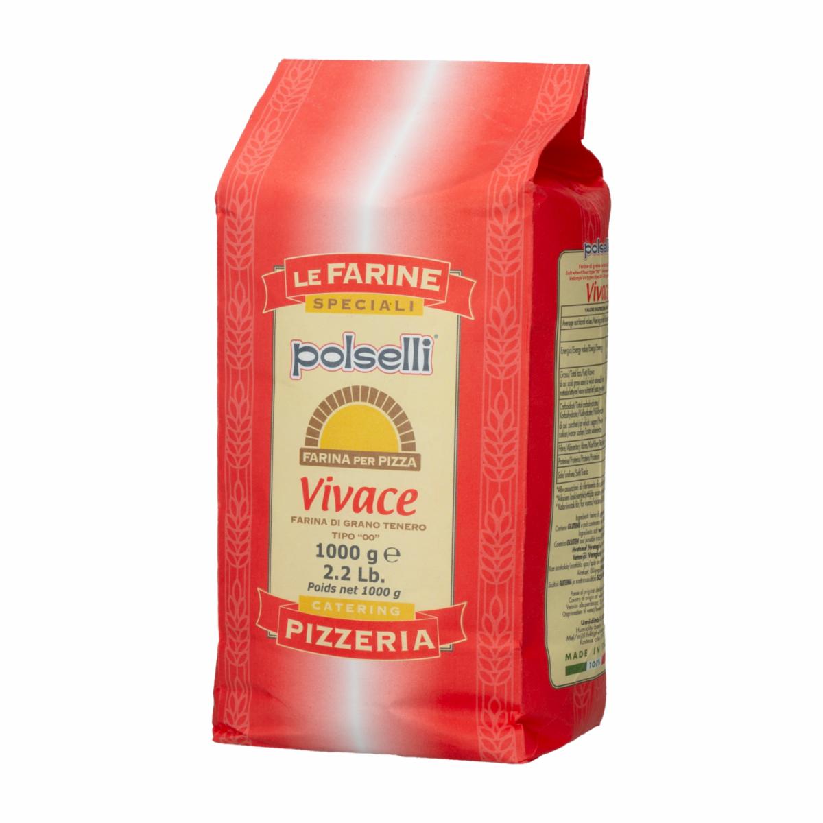 Harina Para Pizza Vivace POLSELLI 1000 G