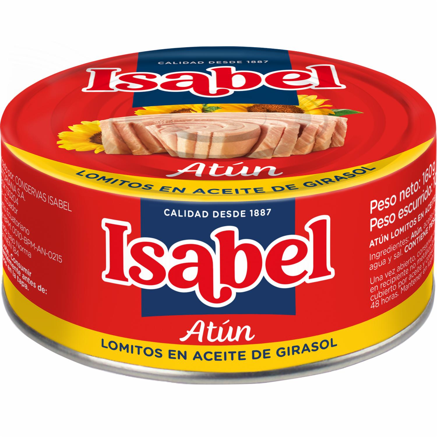 Atún En Aceite Abre Fácil ISABEL 160 G