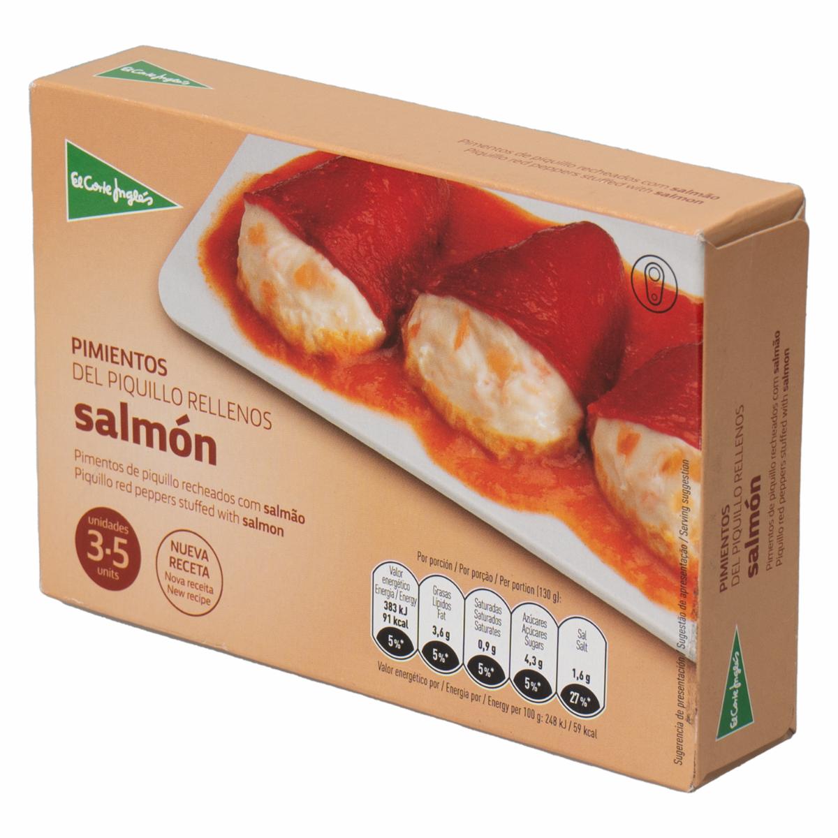 Pimientos Rellenos De Salmon EL CORTE INGLÉS 260 G