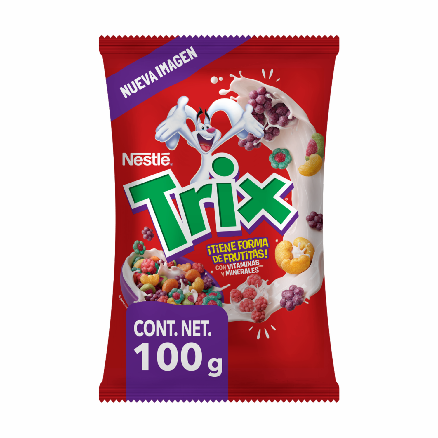 Cereal De Maíz Para El Desayuno Con Vitaminas TRIX 100 G