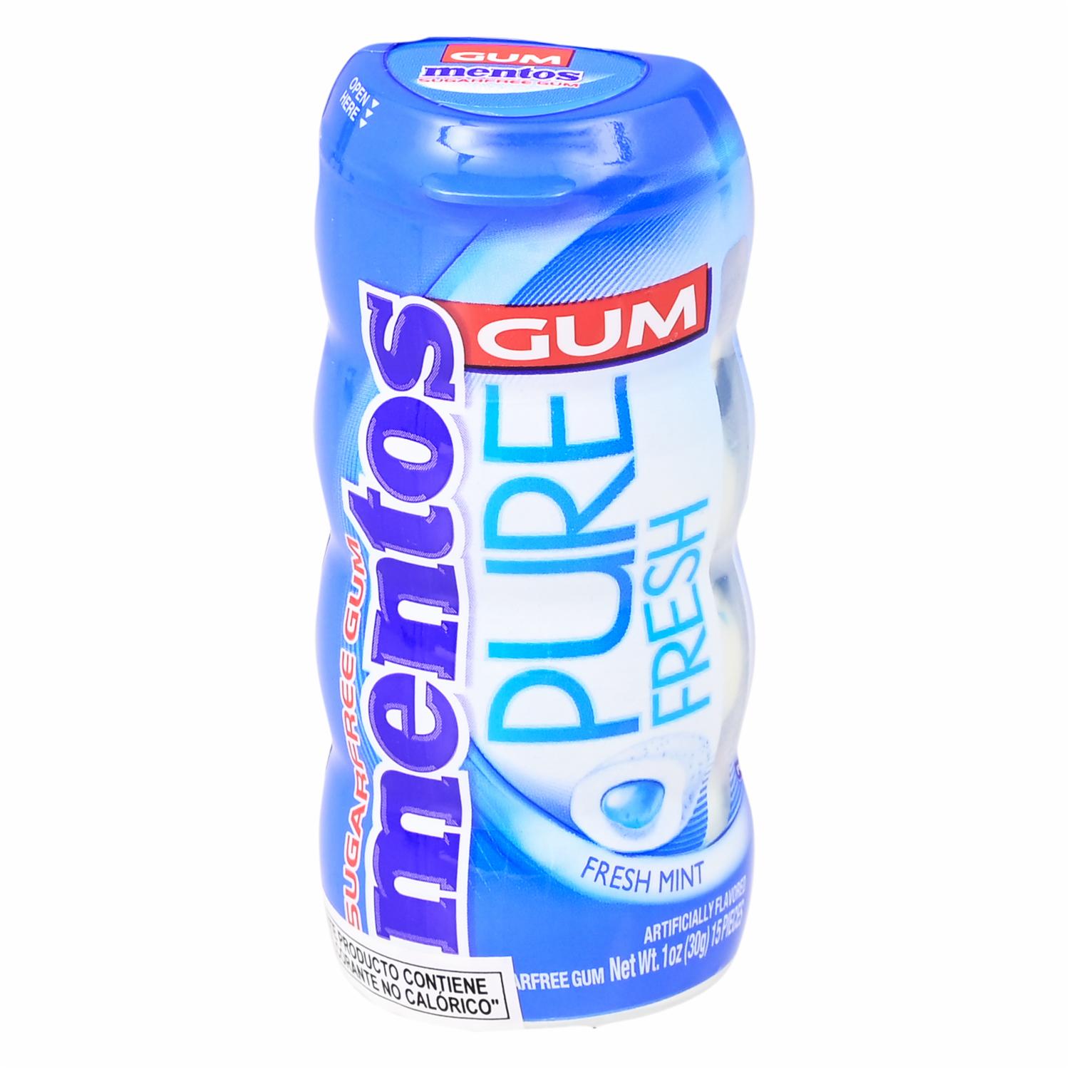 Chicles Pure Mint MENTOS 30 G