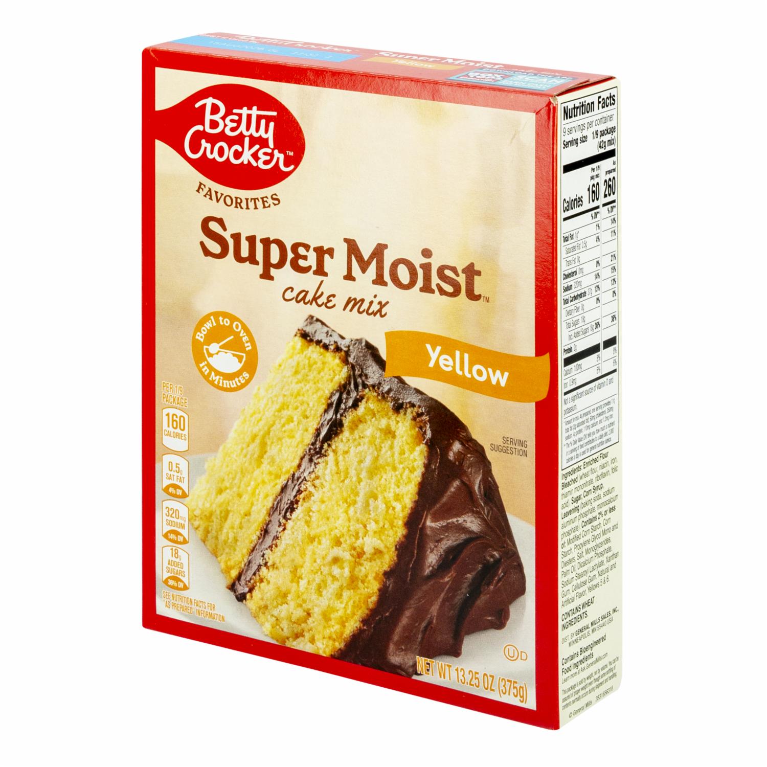 Torta De Vainilla Premezcla BETTY CROCKER 375 G