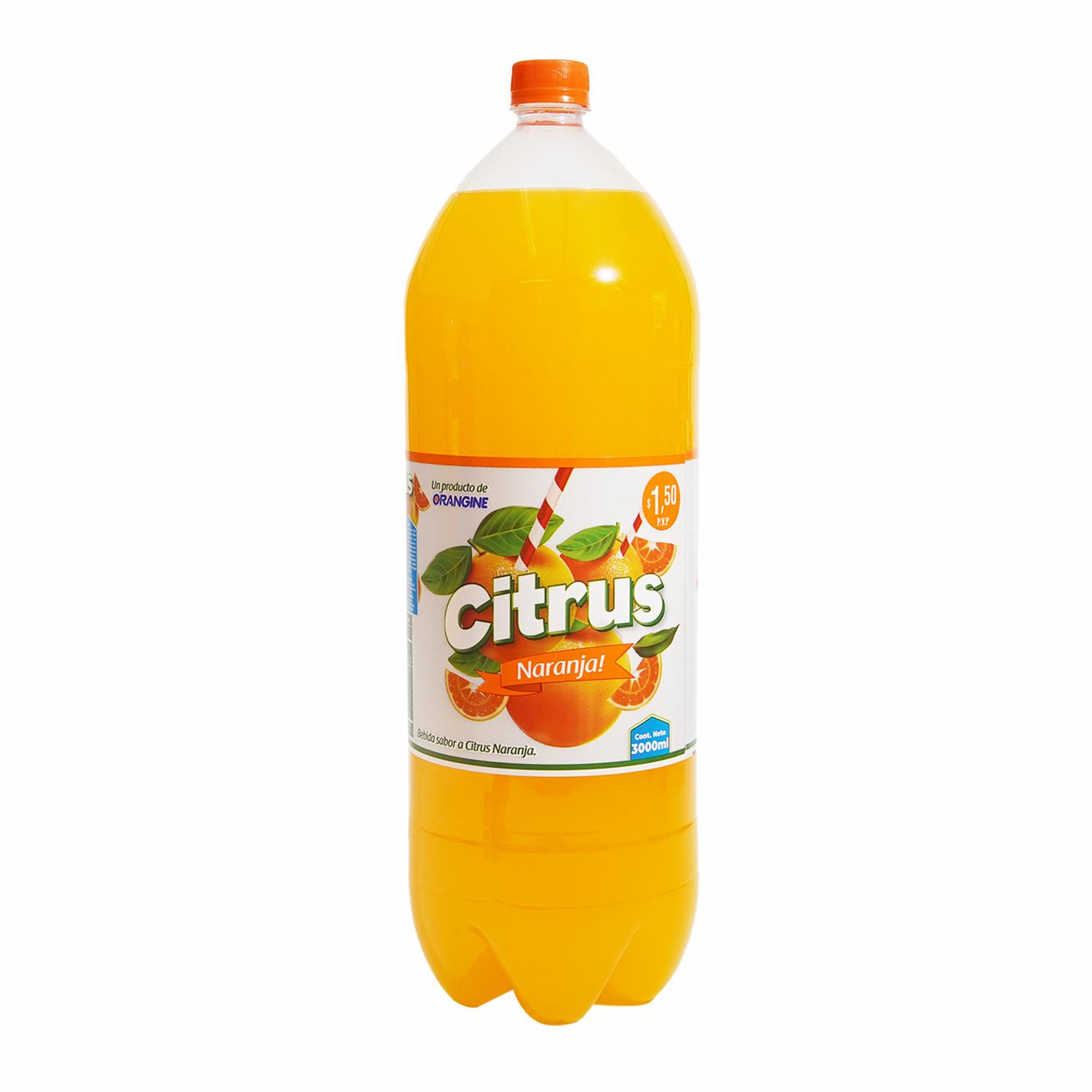 Bebida De Naranja CITRUS 3000 Ml