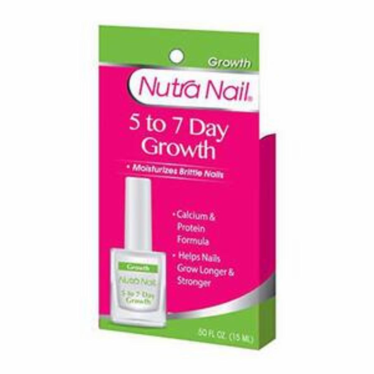 Tratamiento Para Uñas De Calcio Para Crecimiento A 7 Dias R-1241 NUTRA NAIL Crecimiento 5 A