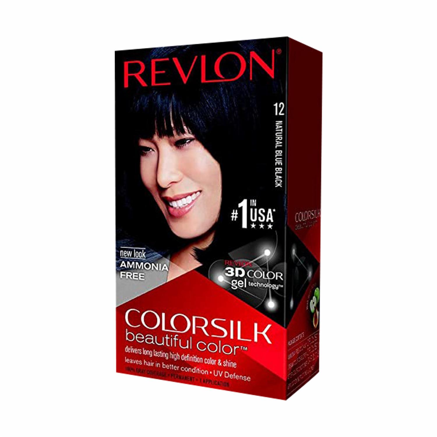 Tinte De Cabello Tono Negro Azulado REVLON Unidad