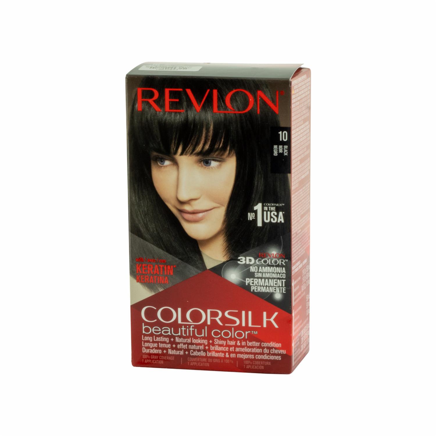 Tinte De Cabello Tono Negro REVLON Unidad