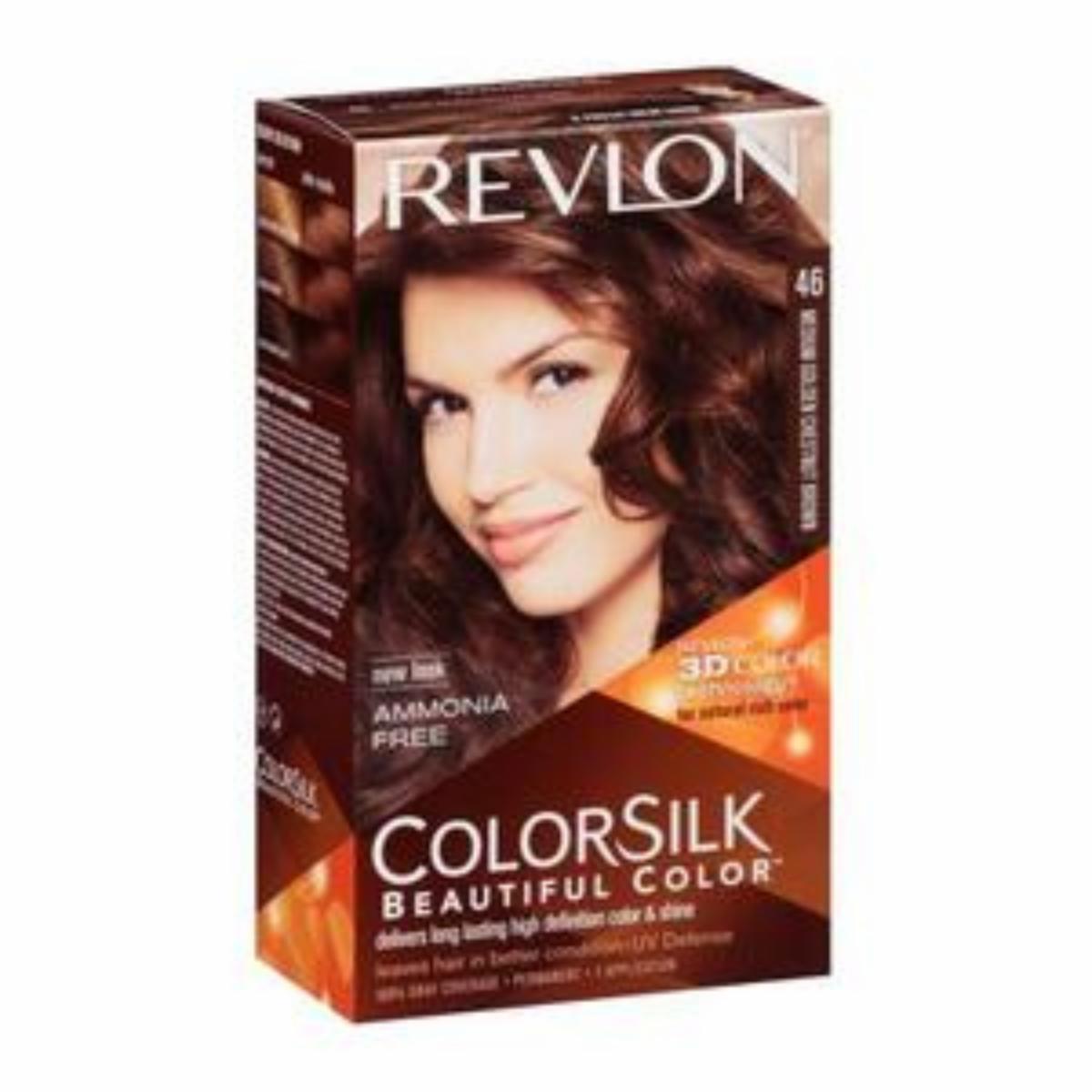 Tinte De Cabello Tono Castaño Cobrizo Dorado REVLON Unidad