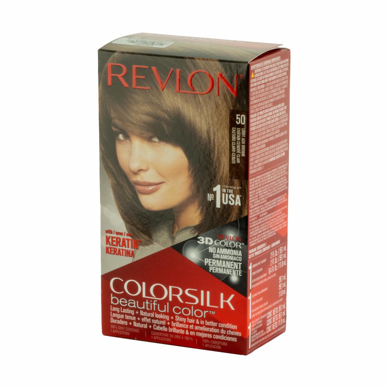 Tinte De Cabello Tono Castaño Claro Cenizo REVLON Unidad