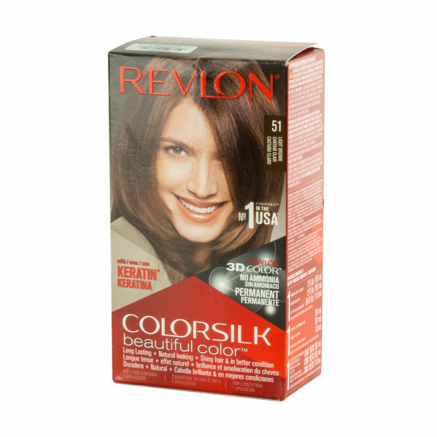 Tinte De Cabello Tono Castaño Claro REVLON 195 G