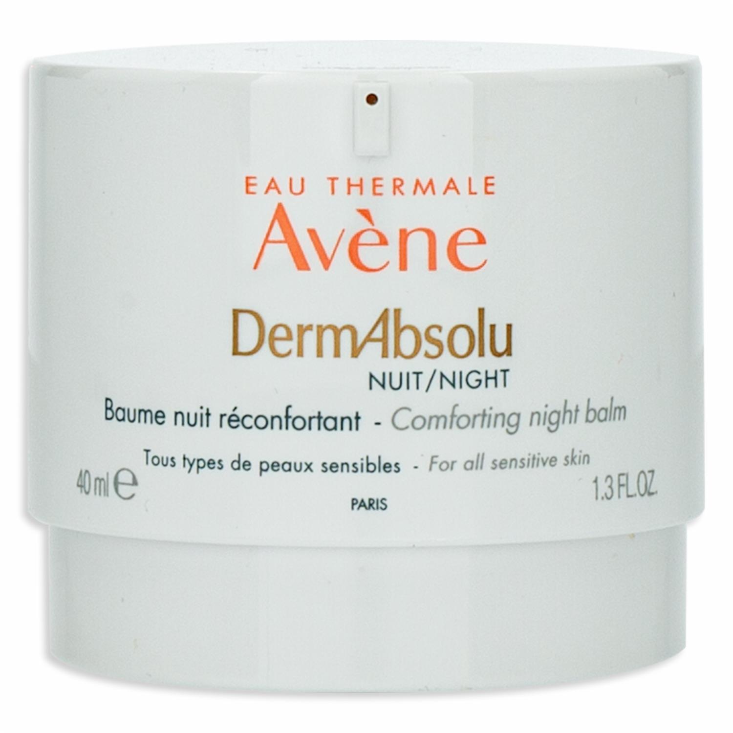 Crema Facial Derm Absolu Bálsamo Calmante De Noche AVÈNE 40 Ml
