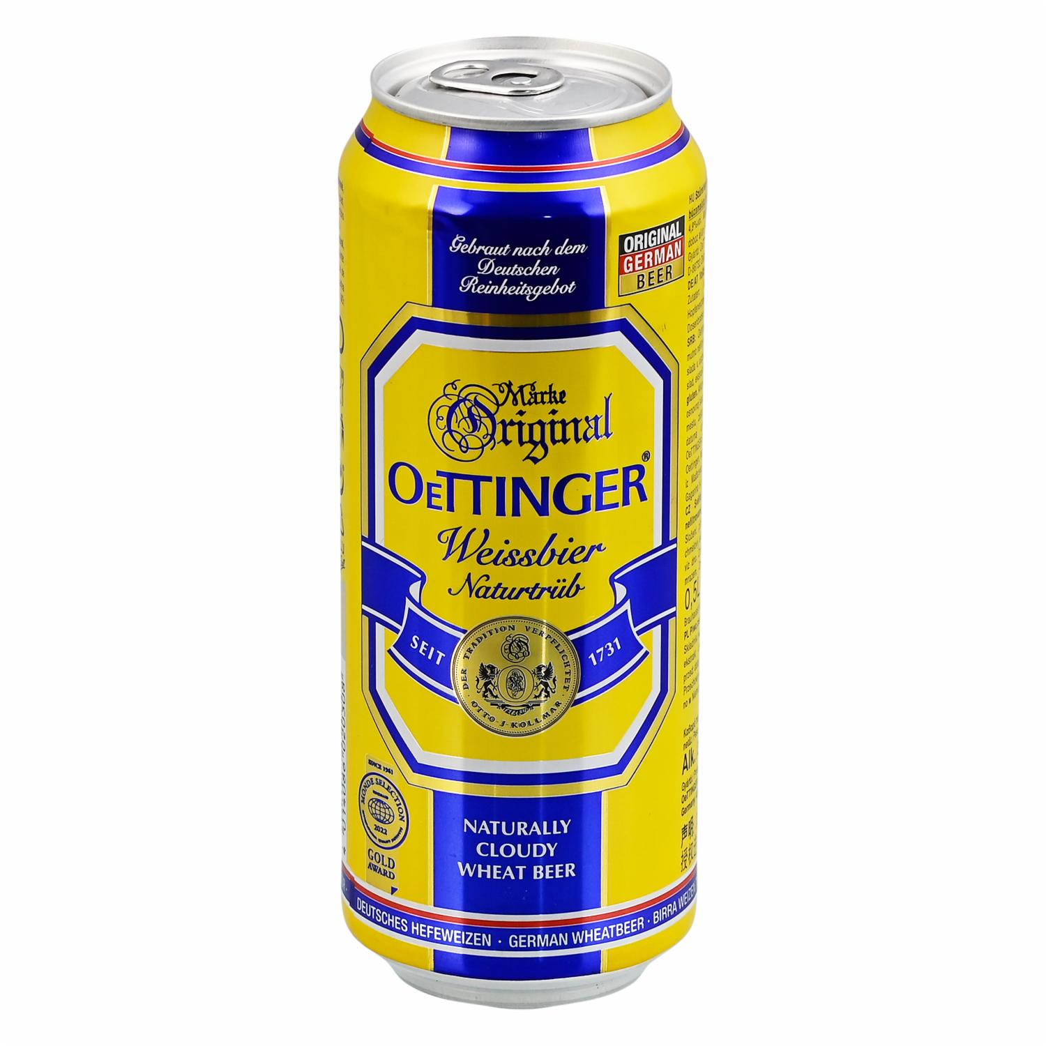 Cerveza Weissbier Oettinger 500 Ml