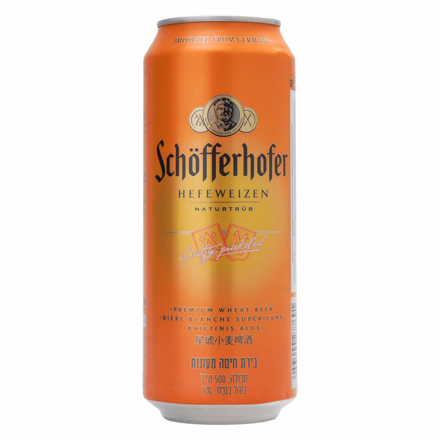Cerveza Premium SCHOFFERHOFER 500 Ml