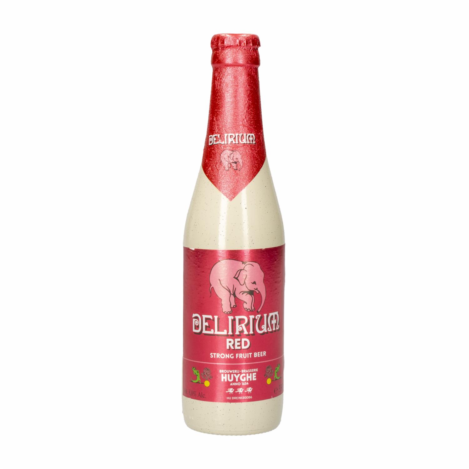 Cerveza Roja Con Frutos Rojos Delirium 330 Ml