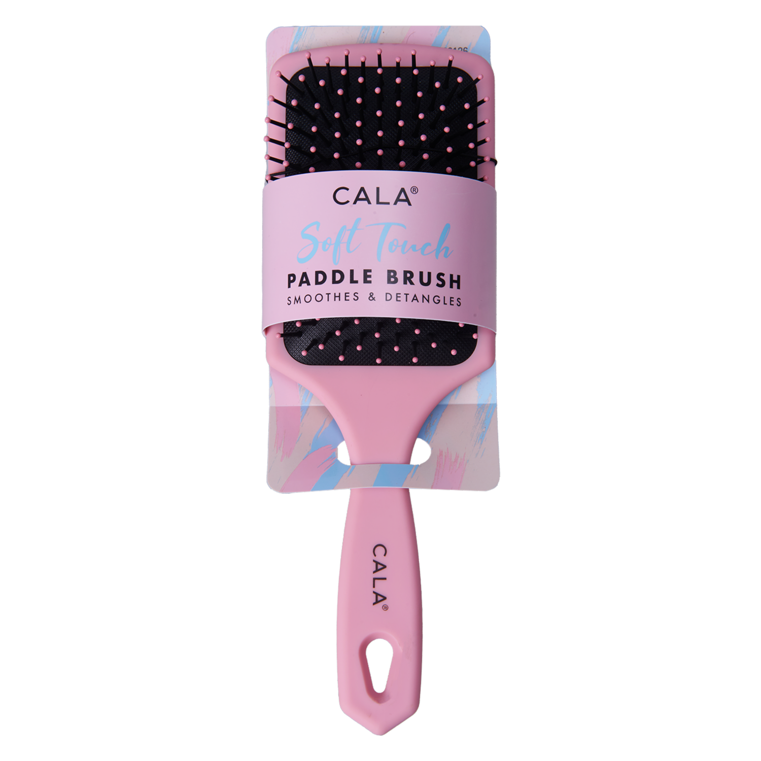 Cepillo De Cabello Caja Soft Touch Paddle Brush Pink CALA 1 U
