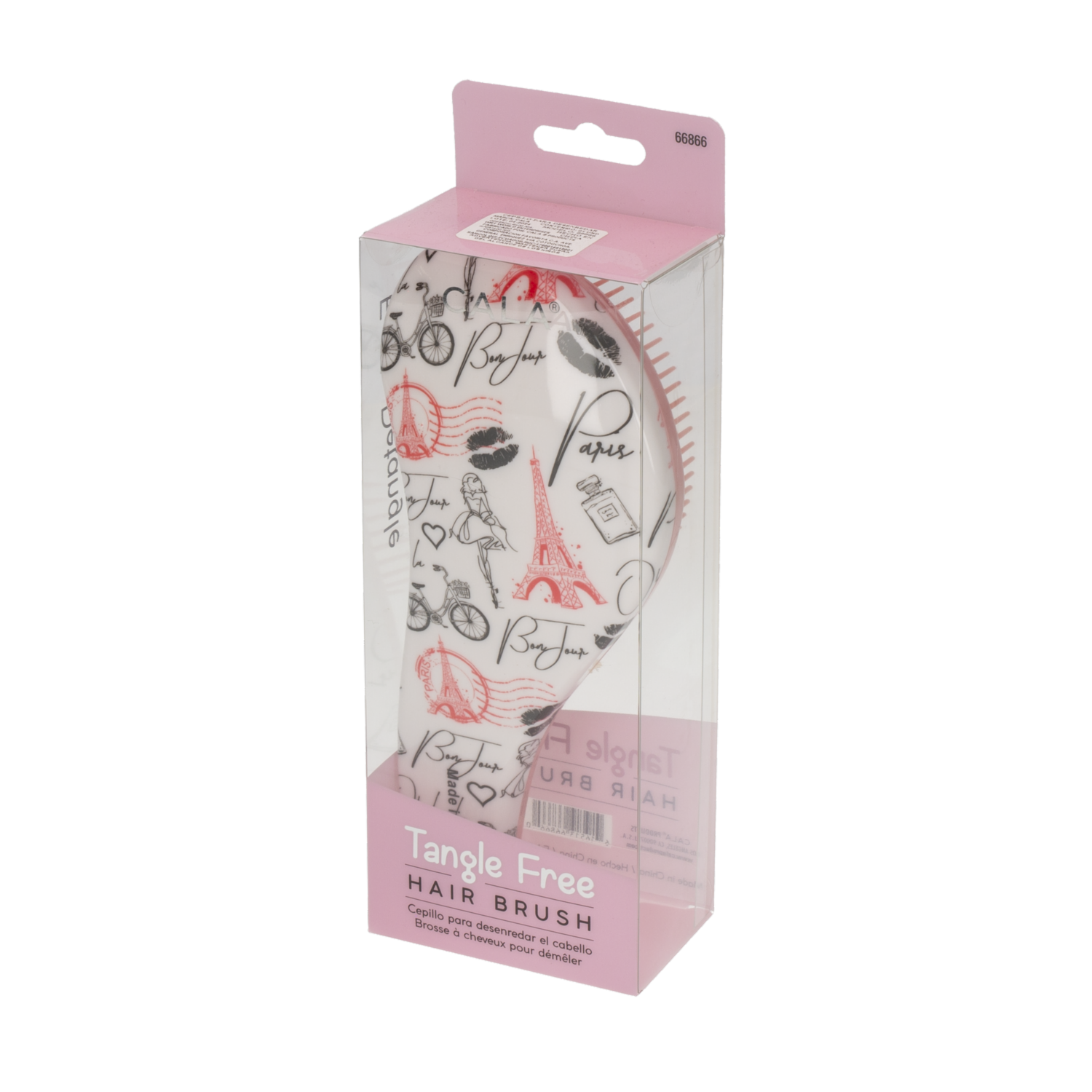 Cepillo De Cabello Diseño Tangle Parisian Post Card CALA Unidad