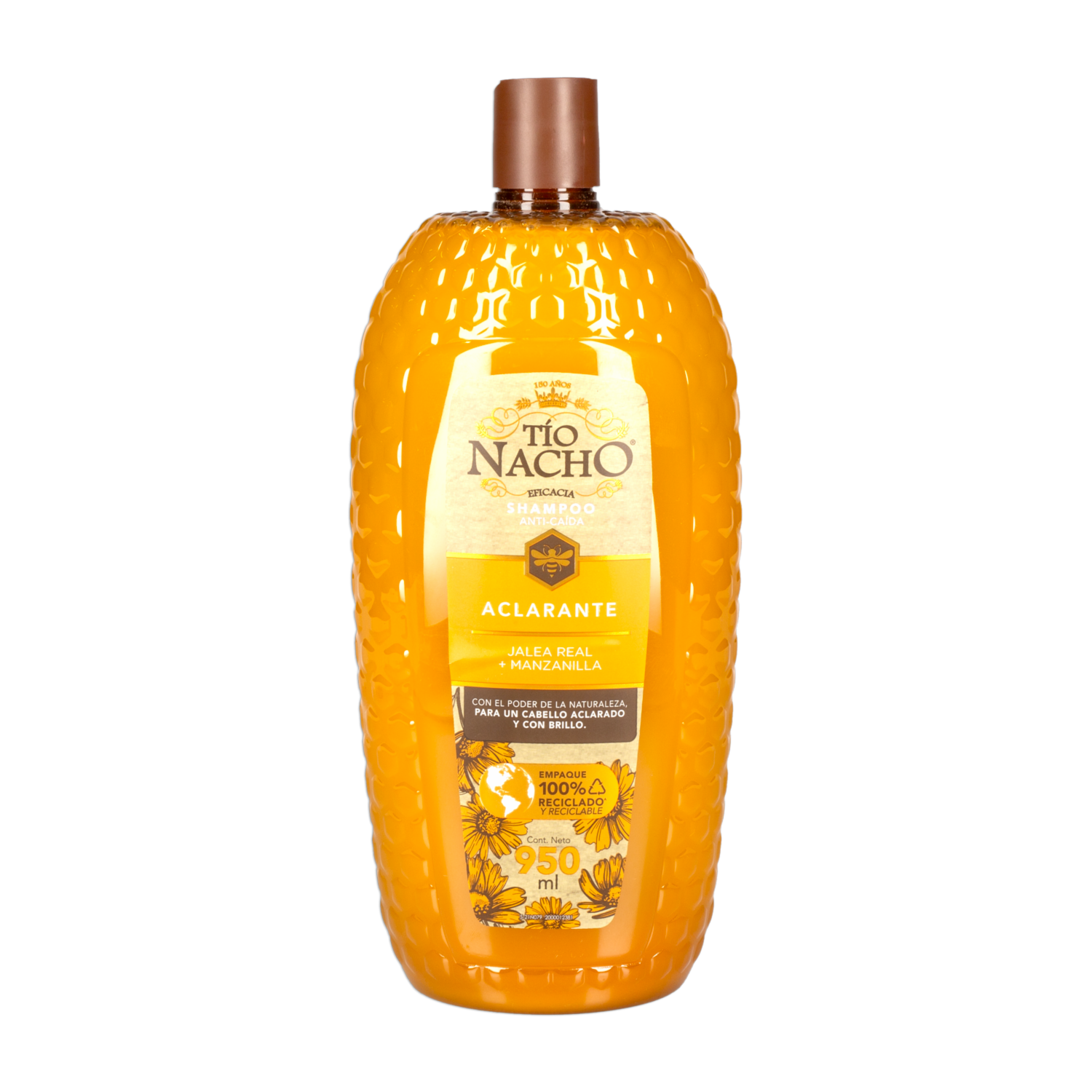 Shampoo De Cabello Aclarante Prevención De Caída TÍO NACHO 950 Ml