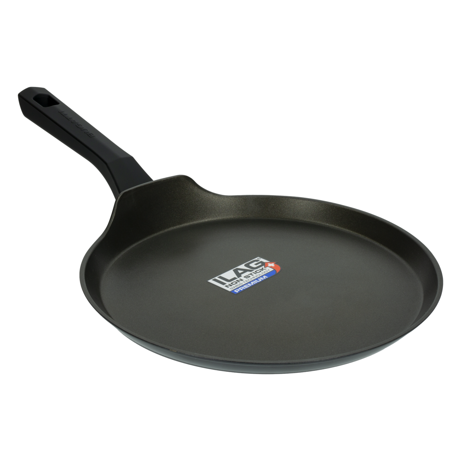 Sartén De Inducción Negro Para Pancake 0,8 Litros BUGATTI 26 Cm