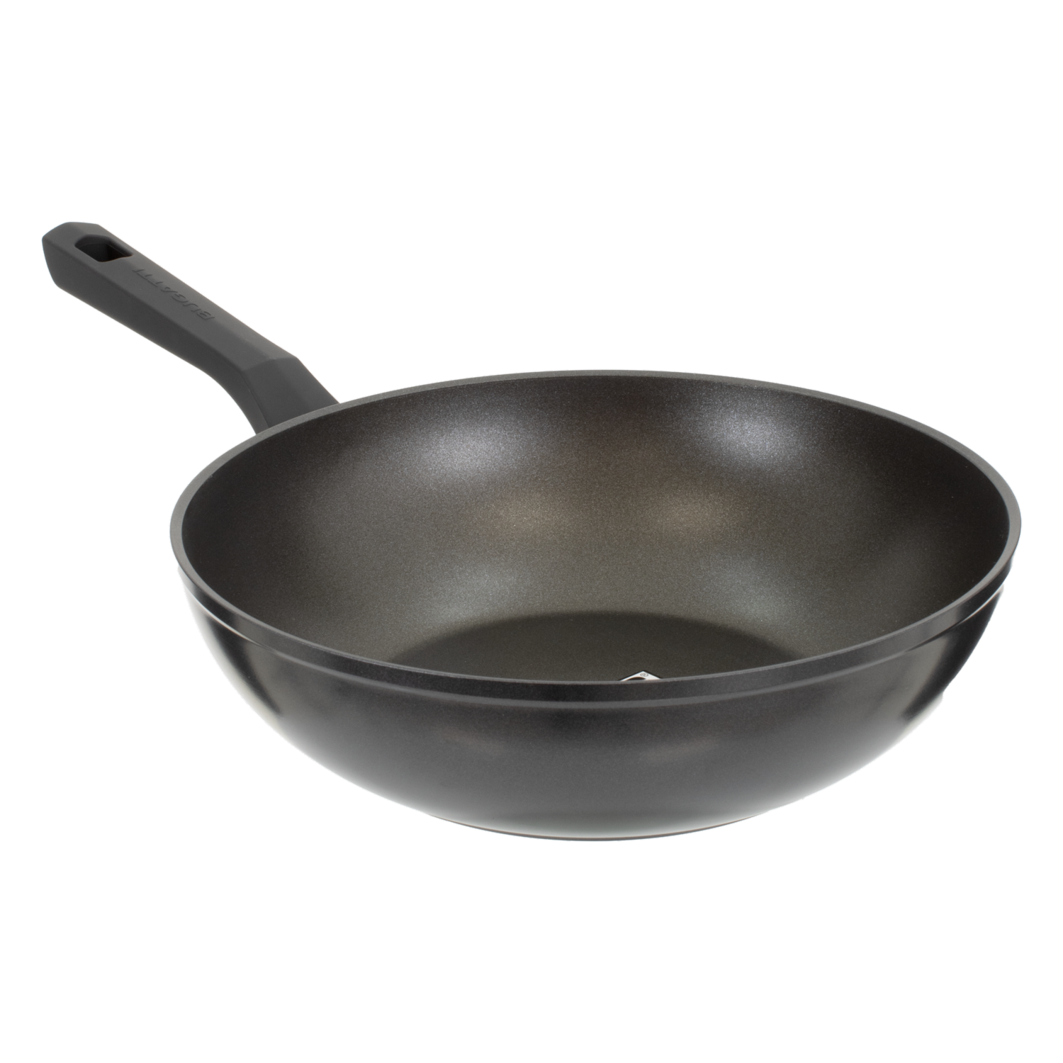 Wok De Inducción Negro BUGATTI 28 Cm