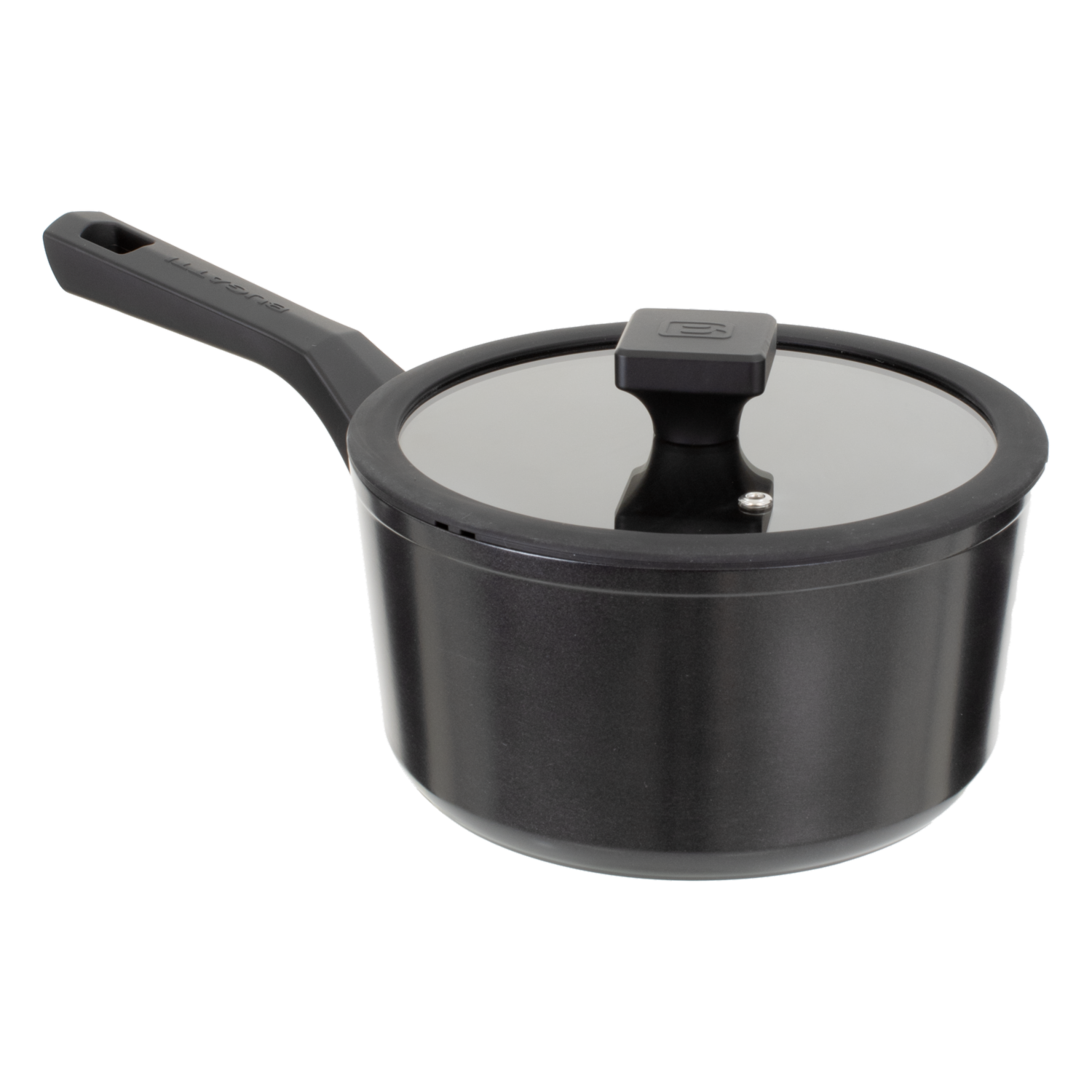 Cacerola Inducción Con Tapa De Vidrio 2,8 L BUGATTI 20 Cm