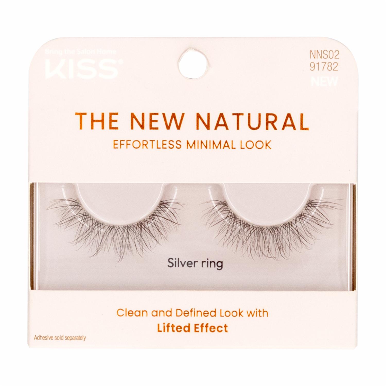 Pestañas Postizas Simple Natural 02 KISS 1.00u