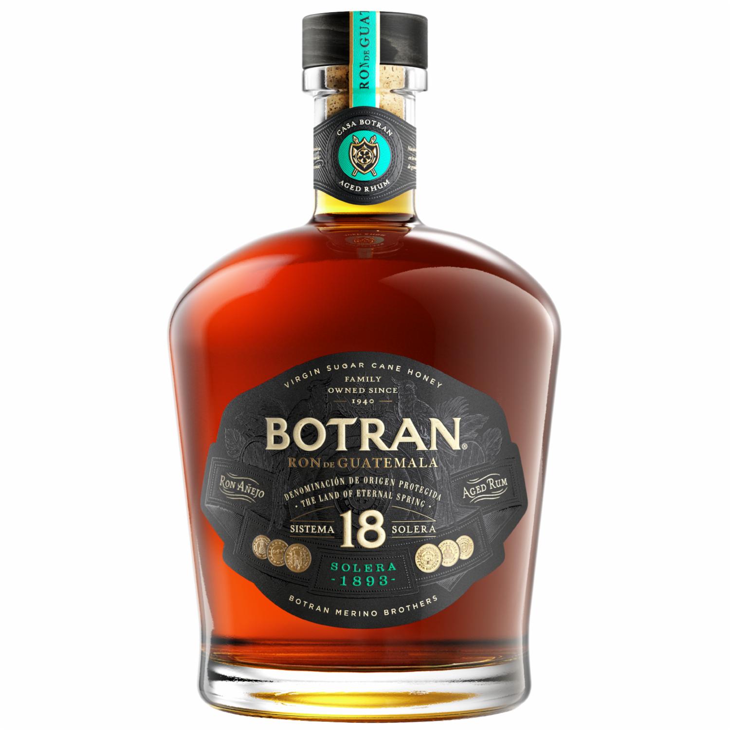 Ron De Guatemala 18 Años Añejo Botran 750 Ml