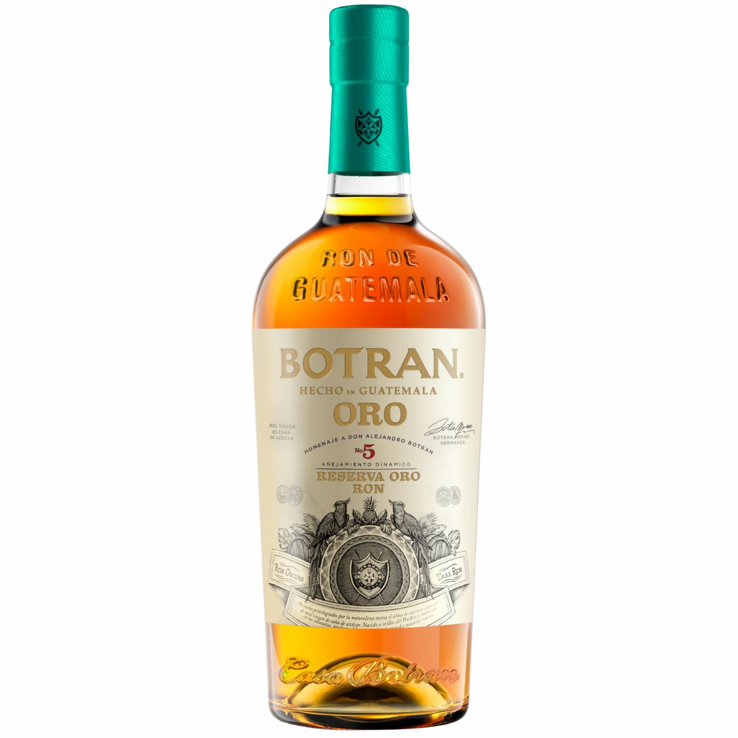 Ron 5 Años De Añejamiento Botran 700 Ml
