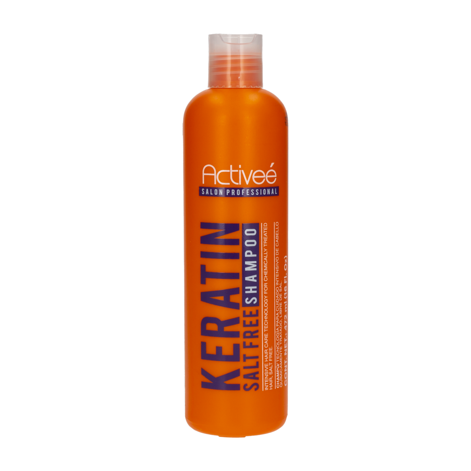 Shampoo De Cabello Con Keratine Libre De Sal ACTIVEÉ 470 Ml