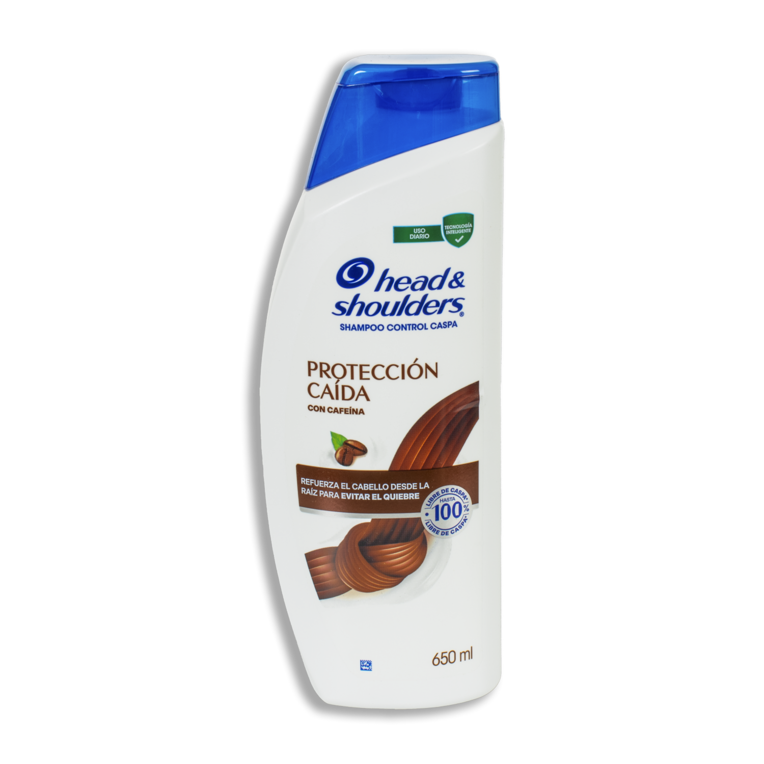 Shampoo De Cabello Protección Caída Con Cafeína HEAD & SHOULDERS 650 Ml