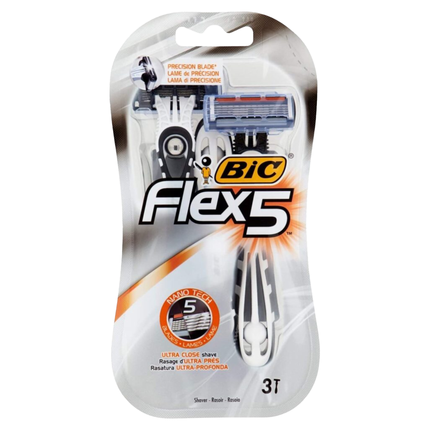 Afeitadora Hombre Flex 5 BIC X 2 Uds