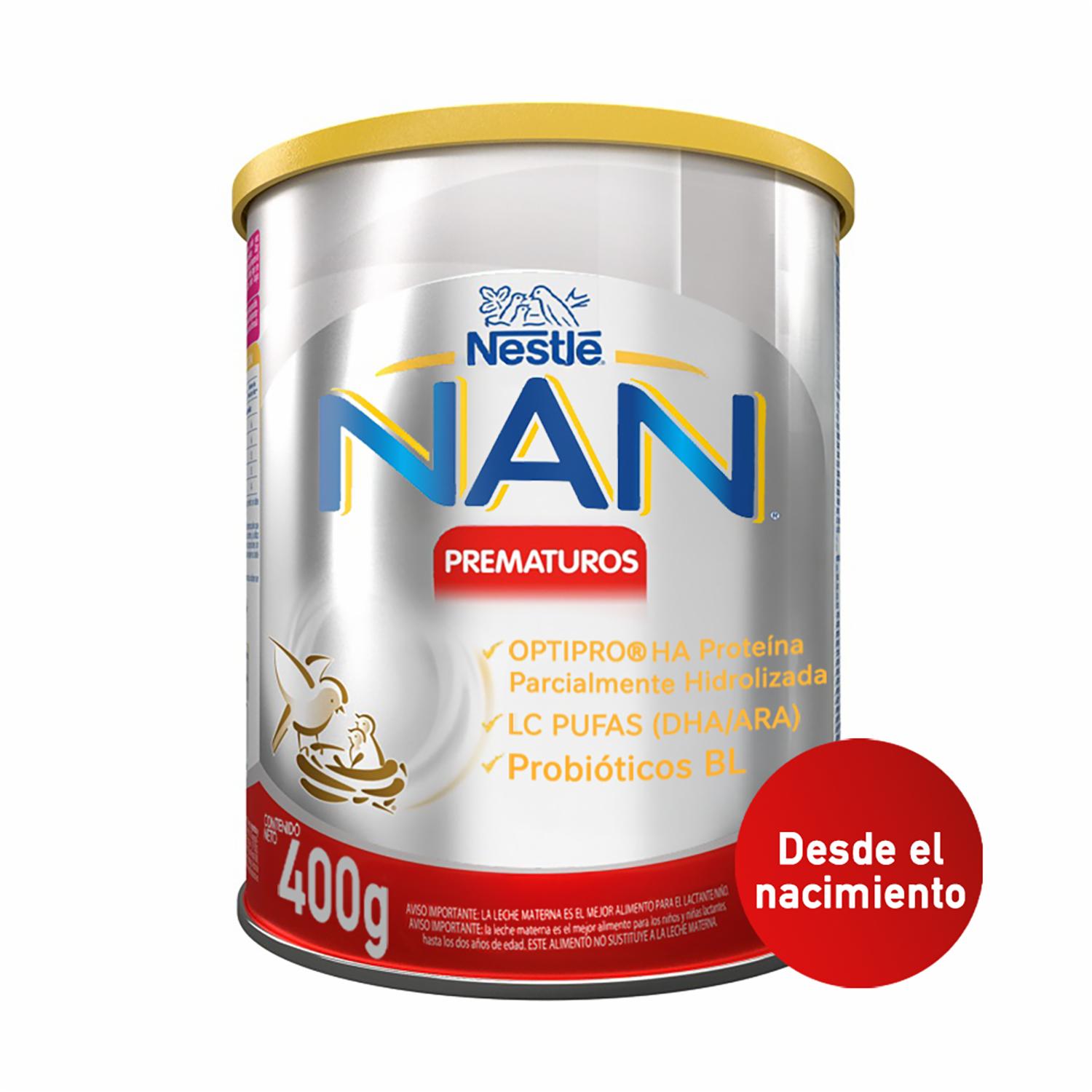 Leche En Fórmula Infantil Prematuros NAN 400 G